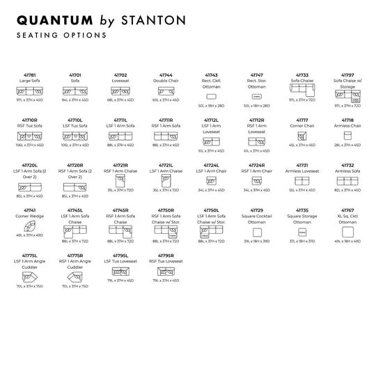 Quantum Custom Sofa / Sectional - Whats New Furniture - Portland, Oregon