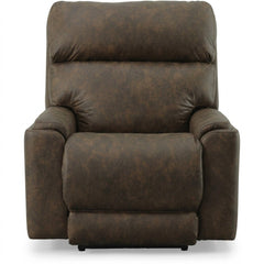 Rainier Power Recliner by Stanton in Spectral Cappuccino — Oregon-made studio product photo — What&