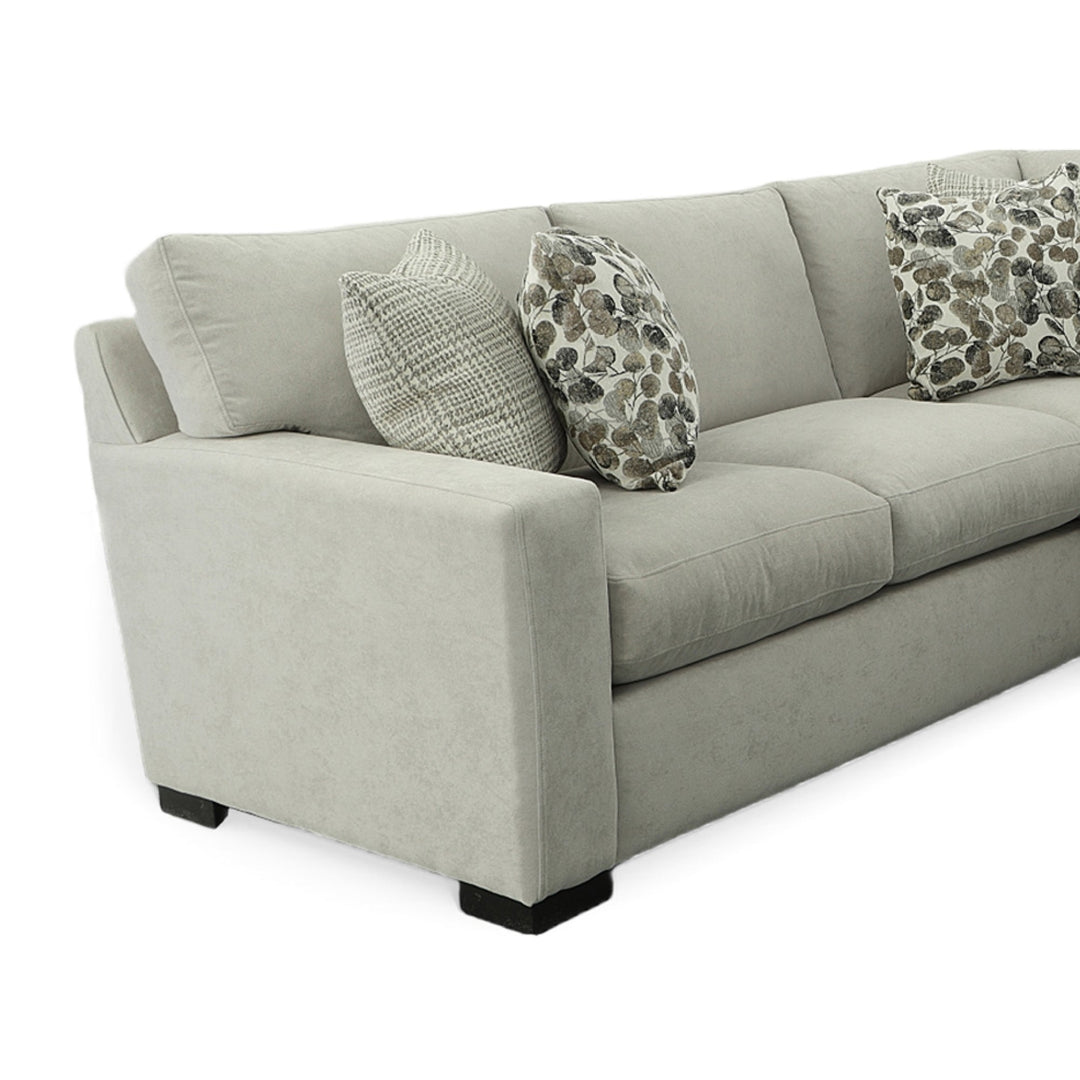 Retreat Custom Sofa / Sectional alternate front view - custom sofa sectional by Stanton - Whats New Furniture Portland OR