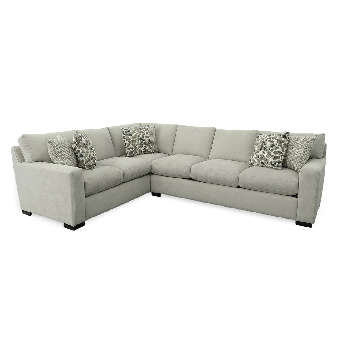 Retreat Custom Sofa / Sectional sectional front view - custom sofa sectional by Stanton - Whats New Furniture Portland OR