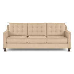 Ross Sofa in Lush Doe - mid-century fabric sofa by Stanton - Whats New Furniture Portland OR