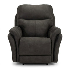 Sellwood Power Recliner by Stanton in Diversey Pewter — Oregon-made studio product photo — What&