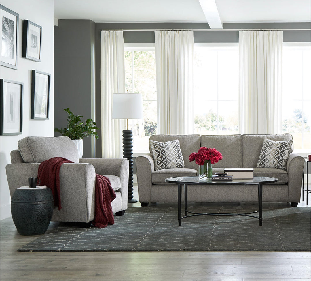 Sequoia Custom Sofa / Sectional and Sofa Bed alternate room setting - custom Stanton seating - Whats New Furniture Portland OR