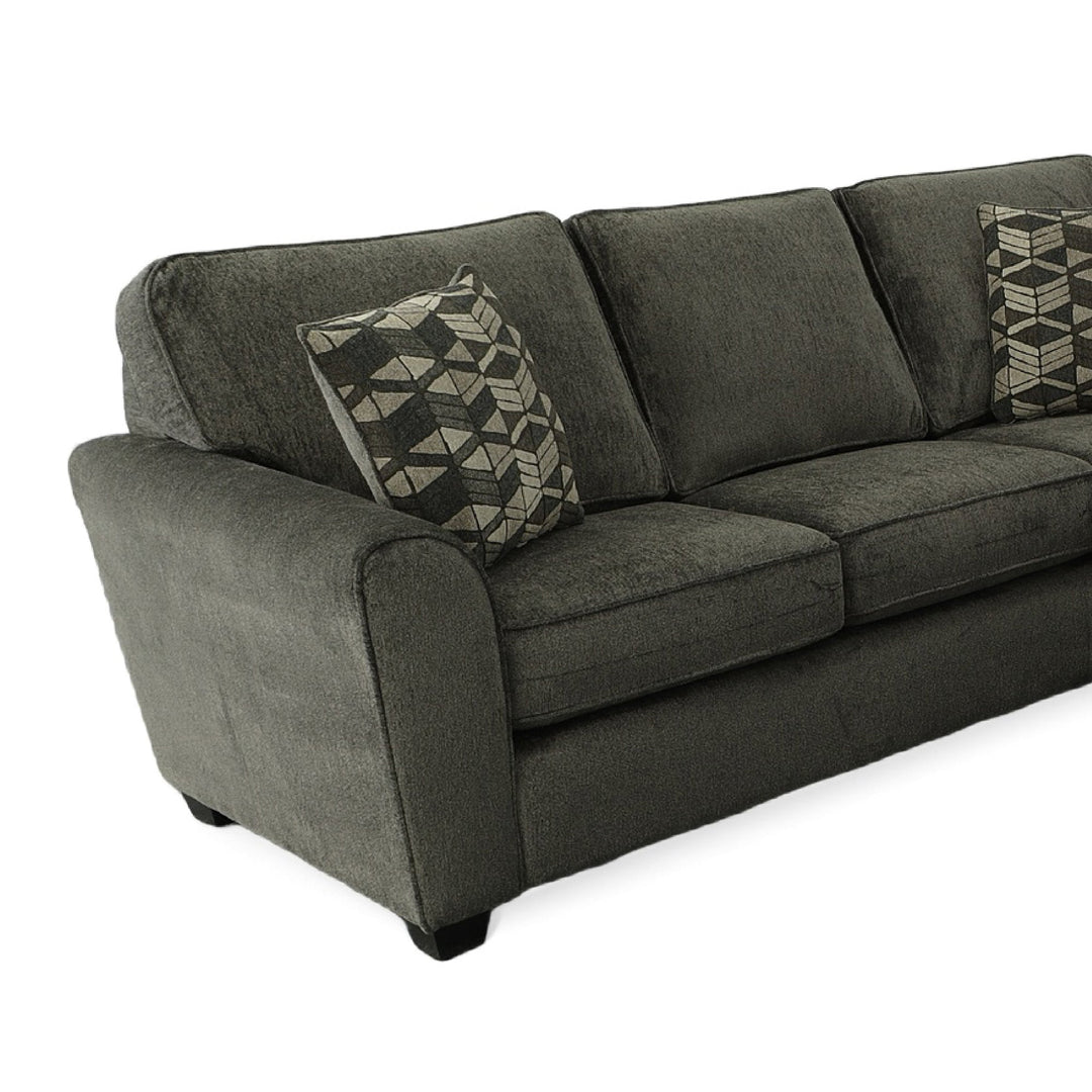 Sequoia Custom Sofa / Sectional and Sofa Bed room closeup - custom Stanton seating - Whats New Furniture Portland OR