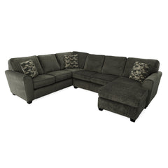 Sequoia Custom Sofa / Sectional and Sofa Bed sectional front view - custom Stanton seating - Whats New Furniture Portland OR
