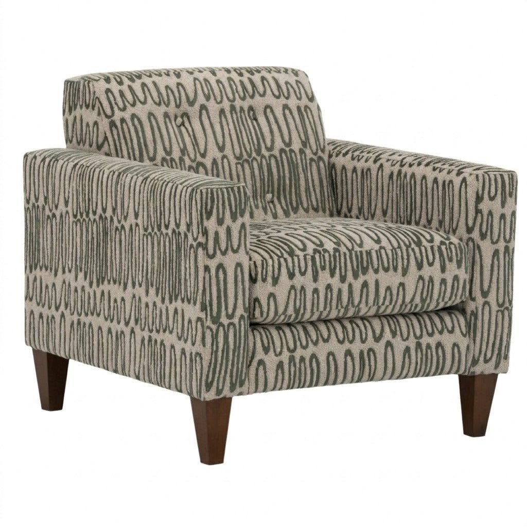 Solace Accent Chair in Amalfi Ivy alternate front view - accent chair by Stanton - Whats New Furniture Portland OR
