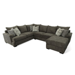 Solstice Custom Sofa / Sectional sectional front view - custom sofa sectional by Stanton - Whats New Furniture Portland OR