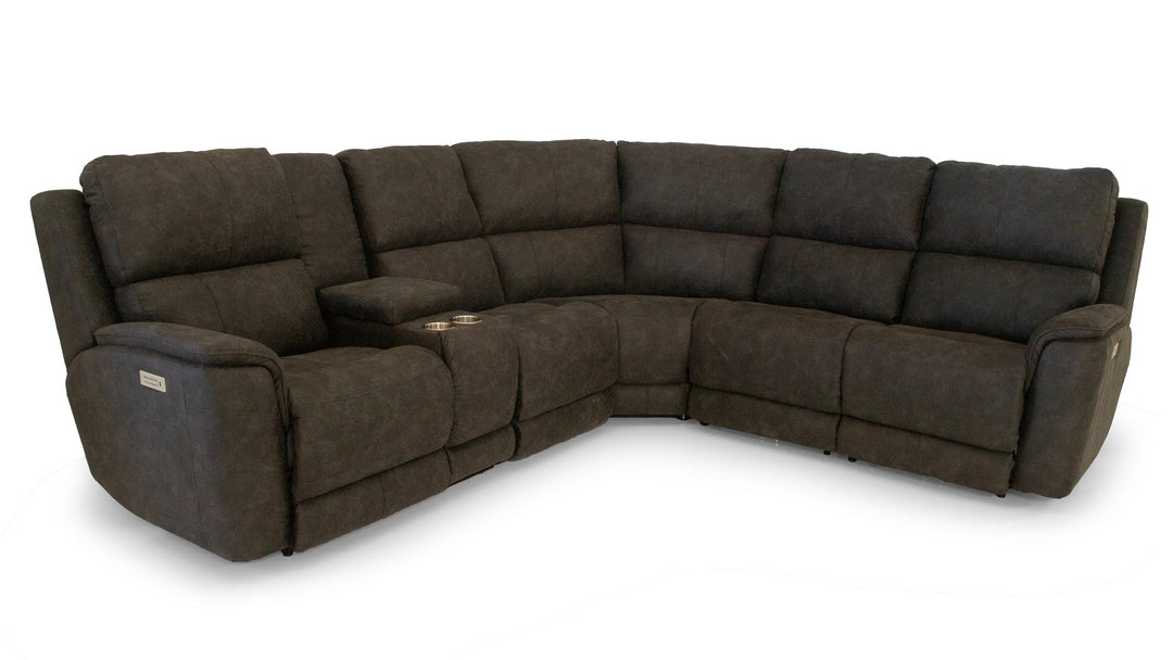 Steens reclining sectional configuration by Stanton