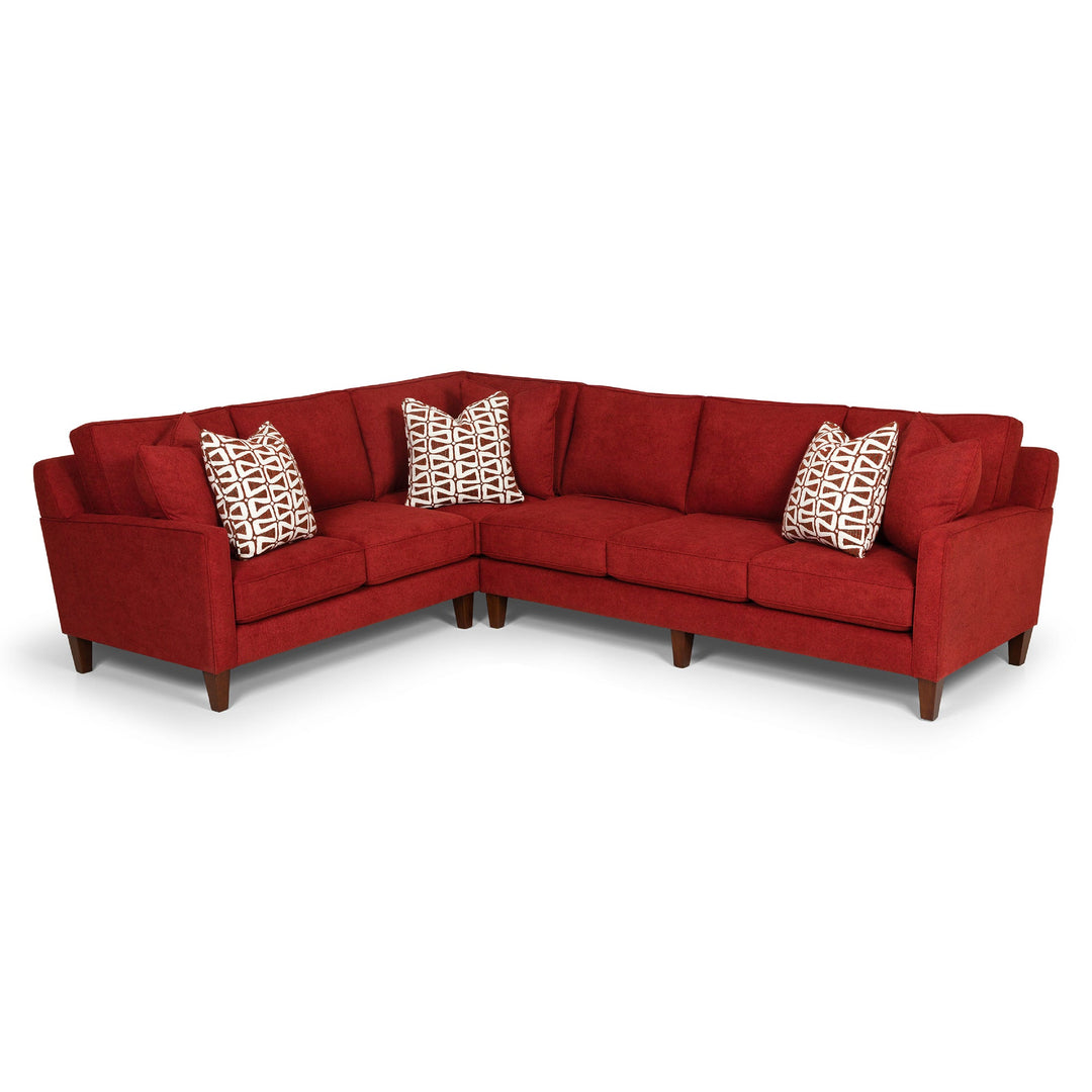 Summit Custom Sofa / Sectional sectional front view - custom sofa sectional by Stanton - Whats New Furniture Portland OR
