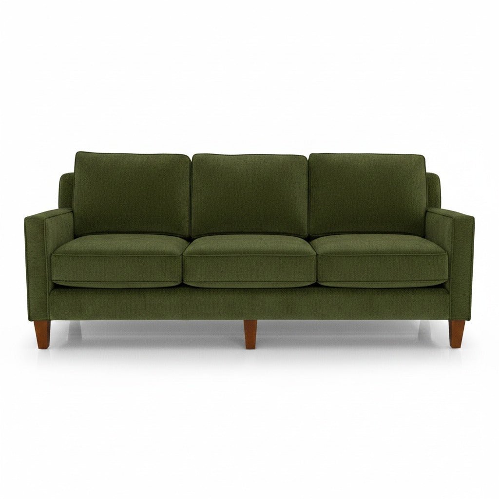 Summit Custom Sofa / Sectional in Vintage Moss - custom sofa sectional by Stanton - Whats New Furniture Portland OR