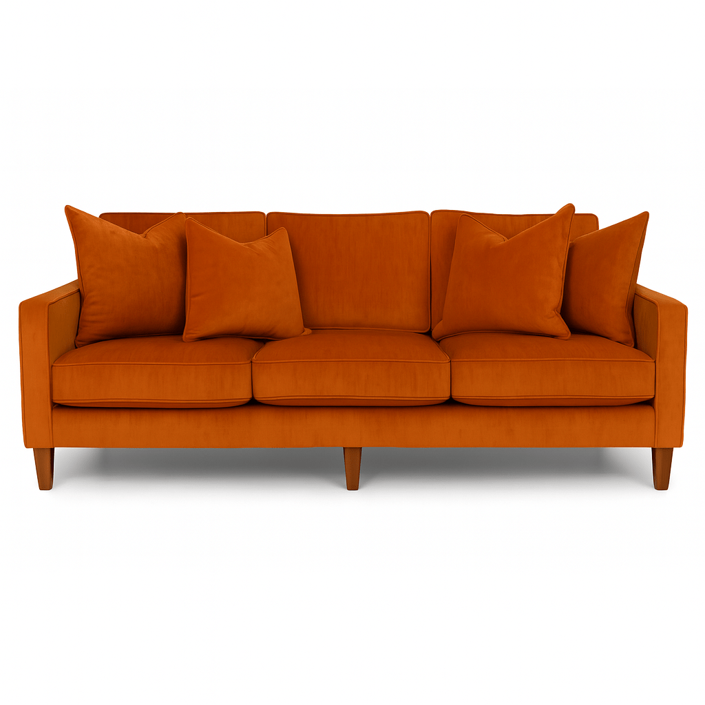 Summit Sofa in Peyton Navy - low-profile contemporary sofa by Stanton - Whats New Furniture Portland OR