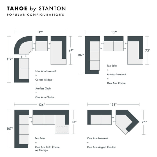 Tahoe Custom Sofa / Sectional - Whats New Furniture - Portland, Oregon