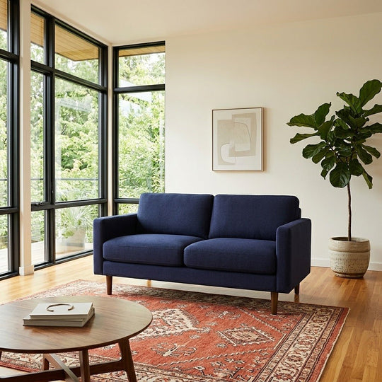 Timber Loveseat in Indigo - Lifestyle - What&