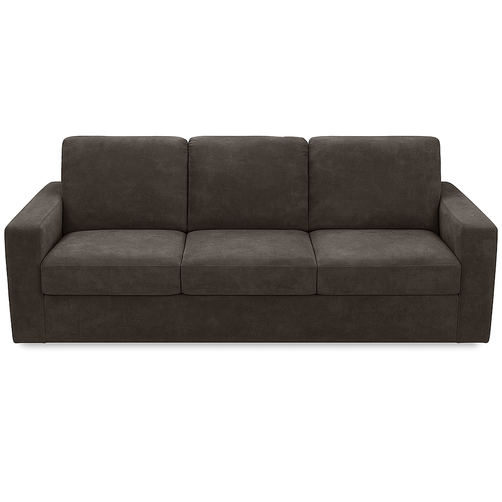 Titan Contemporary Sofa in Sterling - Whats New Furniture - Portland, Oregon