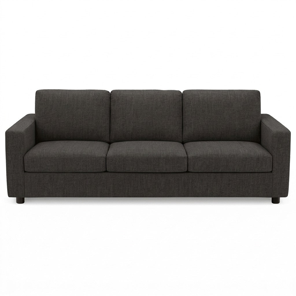 Titan Contemporary Sofa in Sensation Sterling - mid-century modern sofa - Whats New Furniture Portland OR