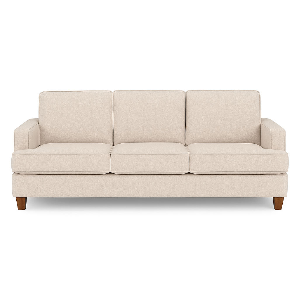 Vista Modern Sofa in Oatmeal - Oregon-made sofa by Stanton - Whats New Furniture Portland OR