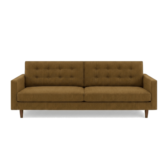 Vogue Modern Sofa in Zayn Bronze - mid-century modern sofa by Stanton - Whats New Furniture Portland OR