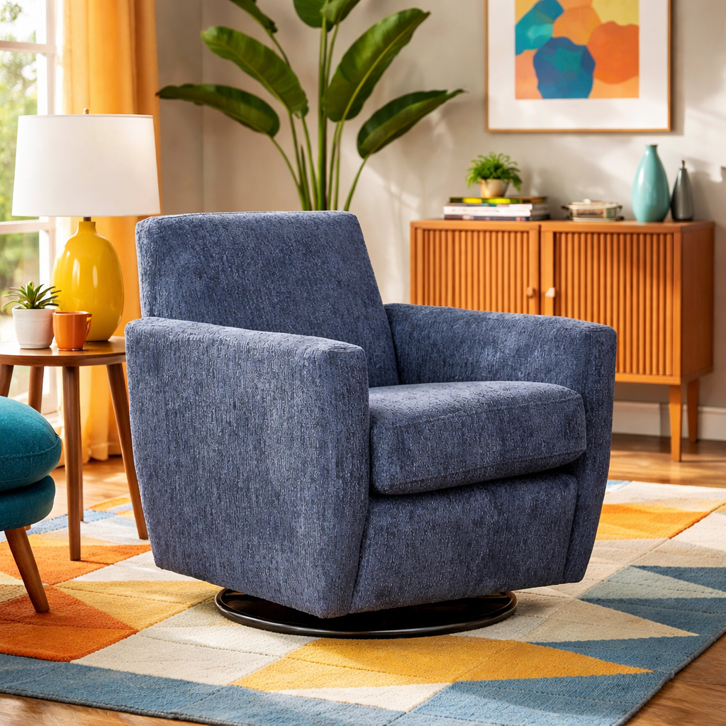 Zelda Swivel Chair - Image 9 | What&