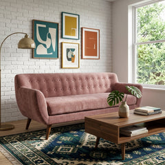 Stark Sofa - finish detail - mid-century modern sofas - Whats New Furniture Portland OR