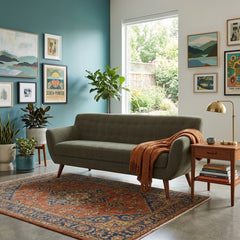 Stark Sofa - detail - mid-century modern sofas - Whats New Furniture Portland OR