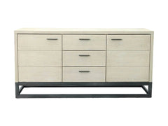 Starlight Sideboard in White Washed - oak sideboard by LH Imports - Whats New Furniture Portland OR