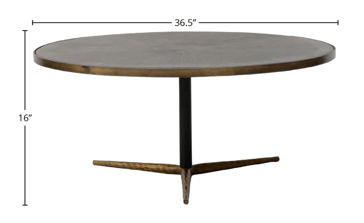 Stellar Round Coffee Table - Whats New Furniture - Portland, Oregon