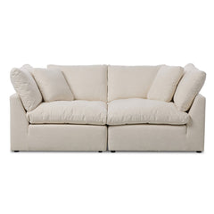 Stevie 2-Piece Sectional Crypton Nomad Snow - Sectional by Four Hands - What&