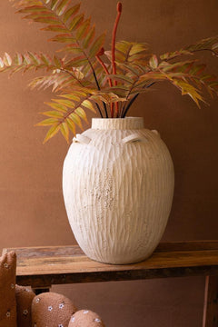 Stone Composite Urn with Four Handles by Kalalou - product view