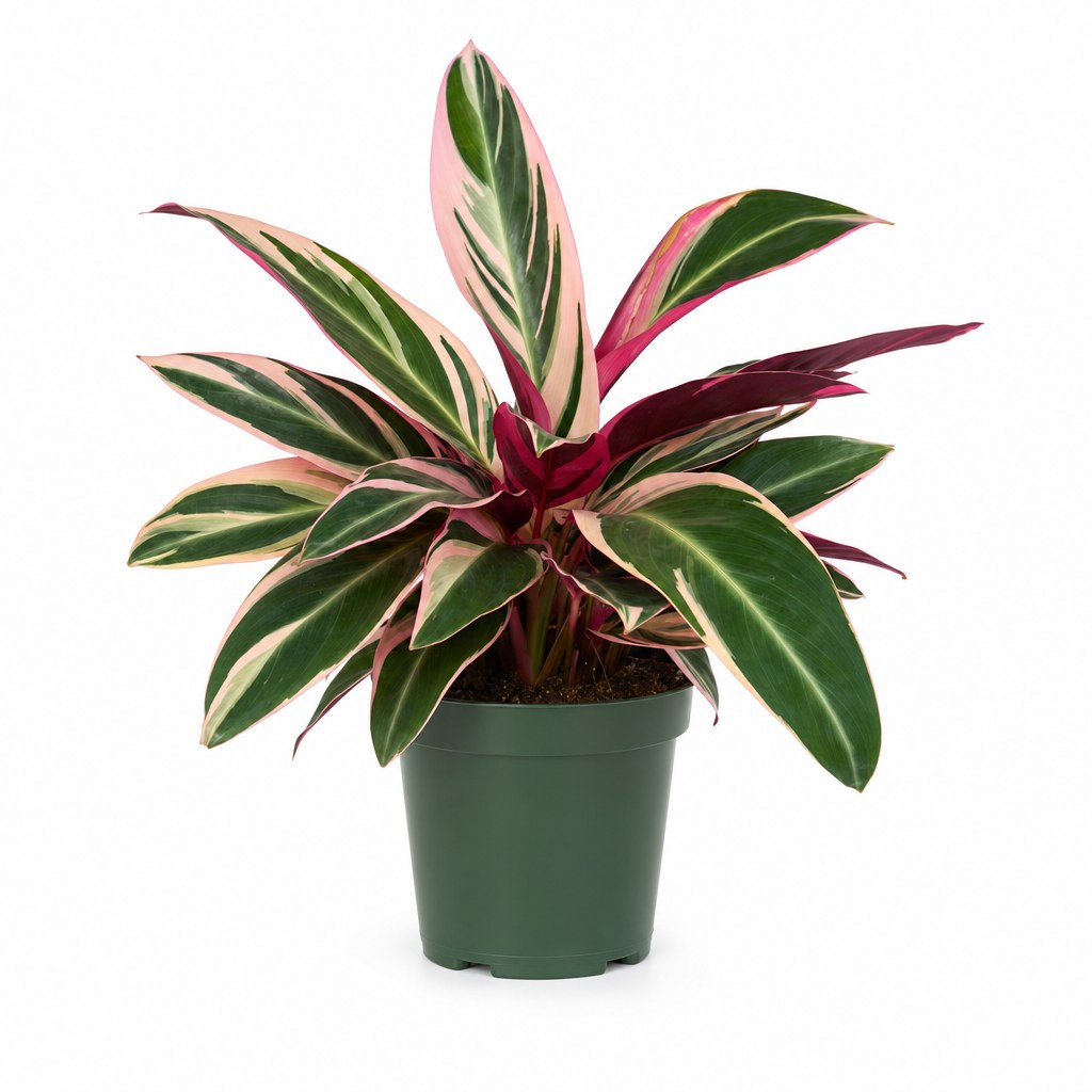 Stromanthe 'Triostar' - Live Indoor Plant - live indoor plant - Whats New Furniture Portland OR