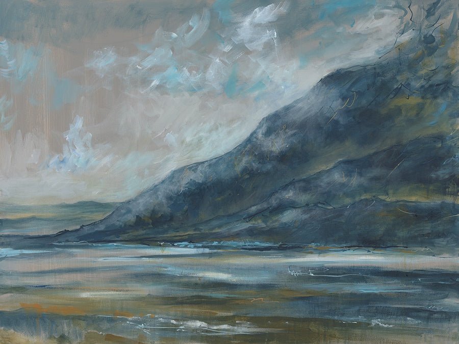 in the Shadow of the Mountain I Canvas Wall Art, 40" x 30" by Studio Select Art - product - Whats New Furniture Portland OR