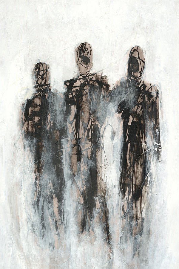 Silhouette forms I Canvas Wall Art, 30" x 45" by Studio Select Art - product view - Whats New Furniture Portland OR
