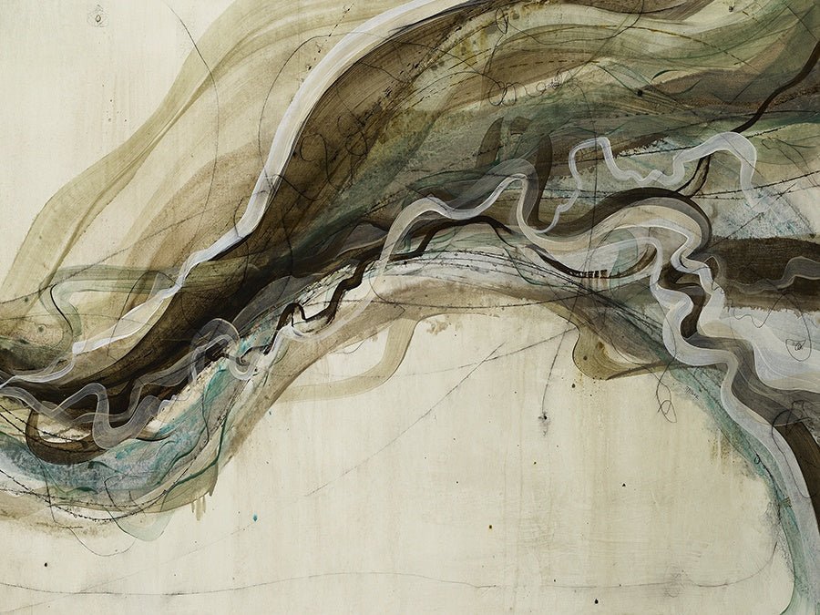 Winter Flux Canvas Wall Art, 40" x 30" by Studio Select Art - product view - Whats New Furniture Portland OR