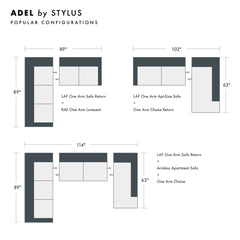 Adel Custom Sofa / Sectional - Whats New Furniture - Portland, Oregon