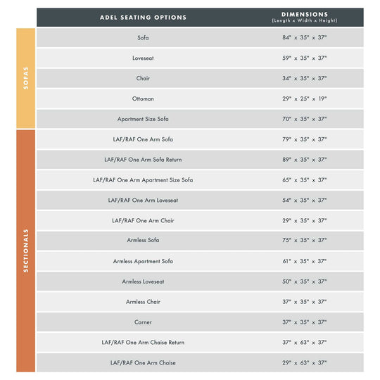 Adel Custom Sofa / Sectional - Whats New Furniture - Portland, Oregon