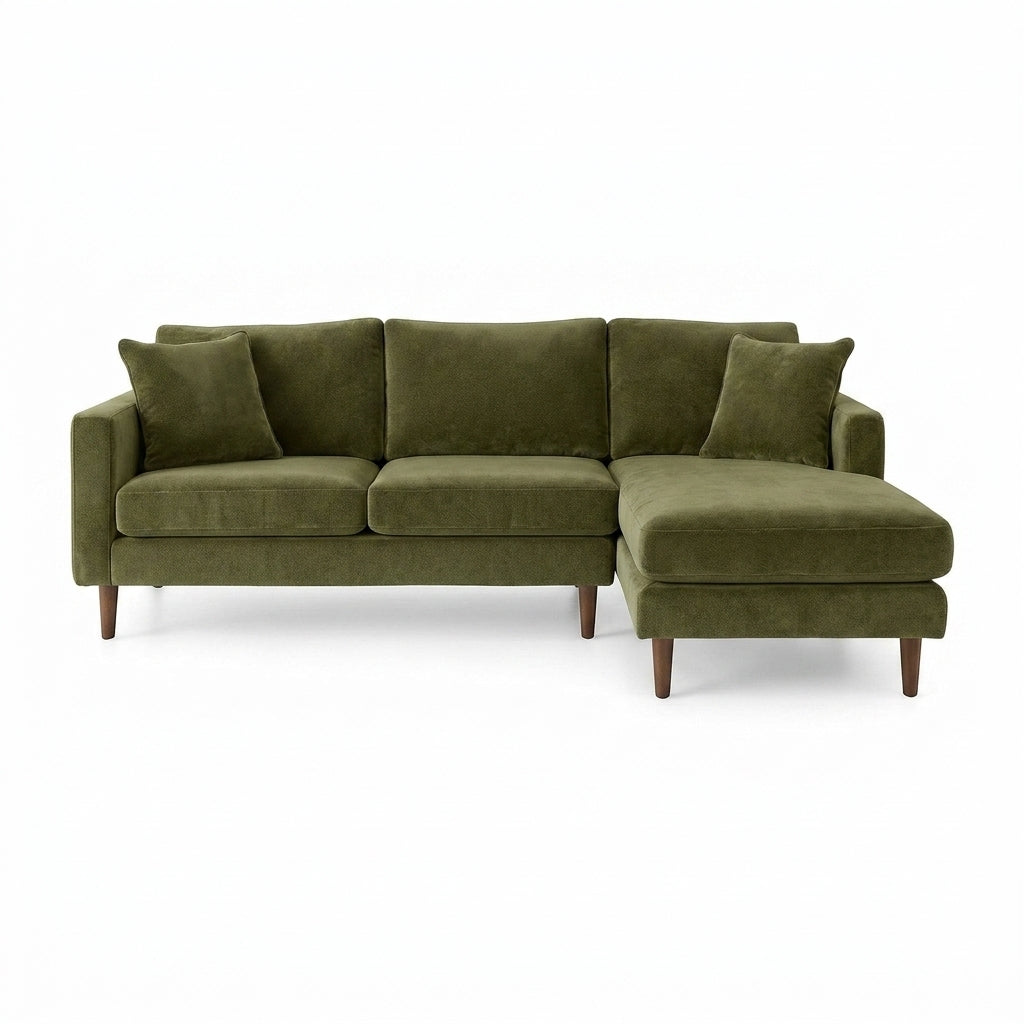 Adel Sectional in Candace Olive - Pacific Northwest sectional sofa by Stylus at What&