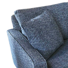 Adel Sectional Sofa in Teal fabric detail - Pacific Northwest sofa chaise by Stylus - Whats New Furniture Portland OR
