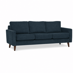 Adel Sofa in Tempest Ocean front view - sofa by Stylus - Whats New Furniture Portland OR