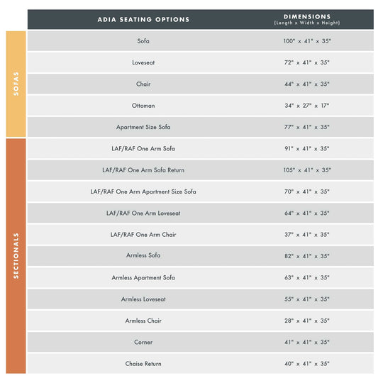 Adia Custom Sofa / Sectional - Whats New Furniture - Portland, Oregon