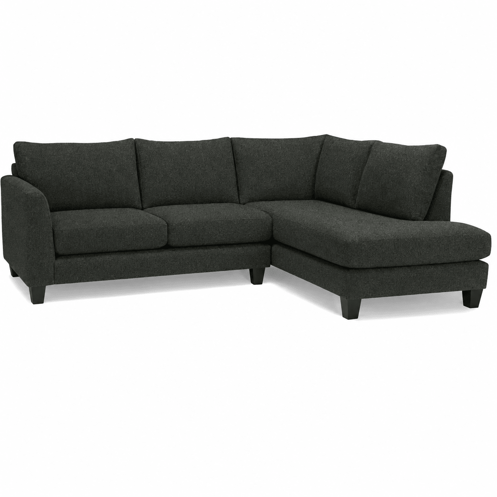 Adia Sectional Sofa in Nexus Arbor with right-facing chaise - 2 piece sectional by Stylus - Whats New Furniture Portland OR