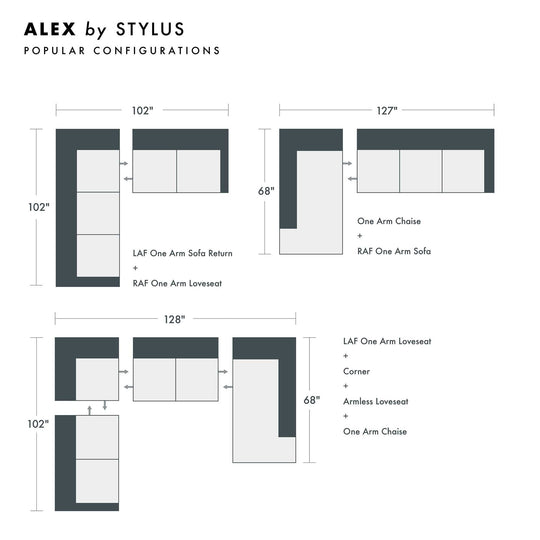Alex Custom Sofa / Sectional - Whats New Furniture - Portland, Oregon