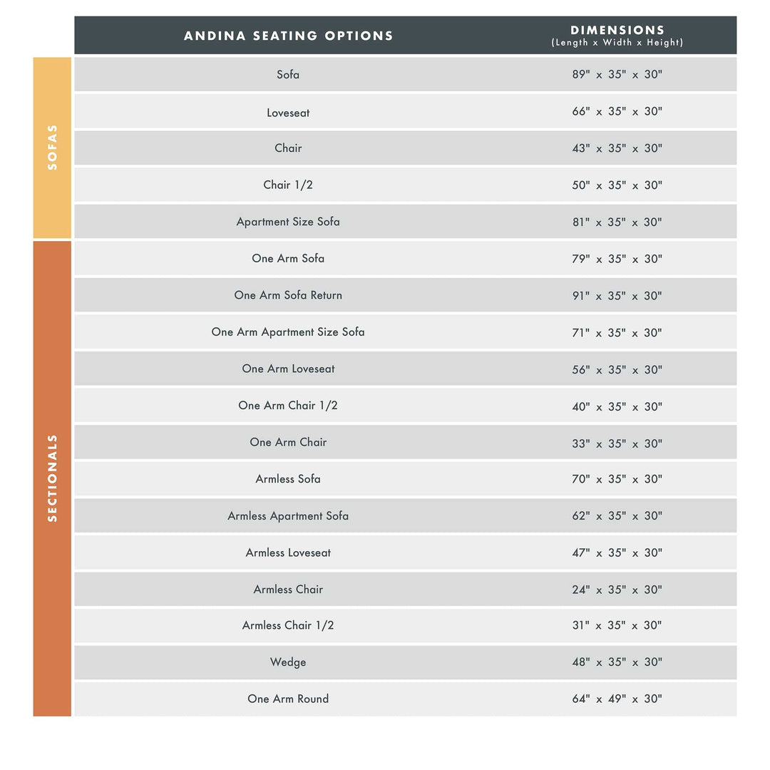 Andina Custom Sofa / Sectional - Whats New Furniture - Portland, Oregon