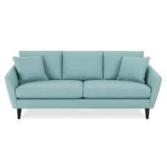 Anelo Apartment Sofa in Shelby Cloud - apartment-scale custom fabric sofa by Stylus - Whats New Furniture Portland OR