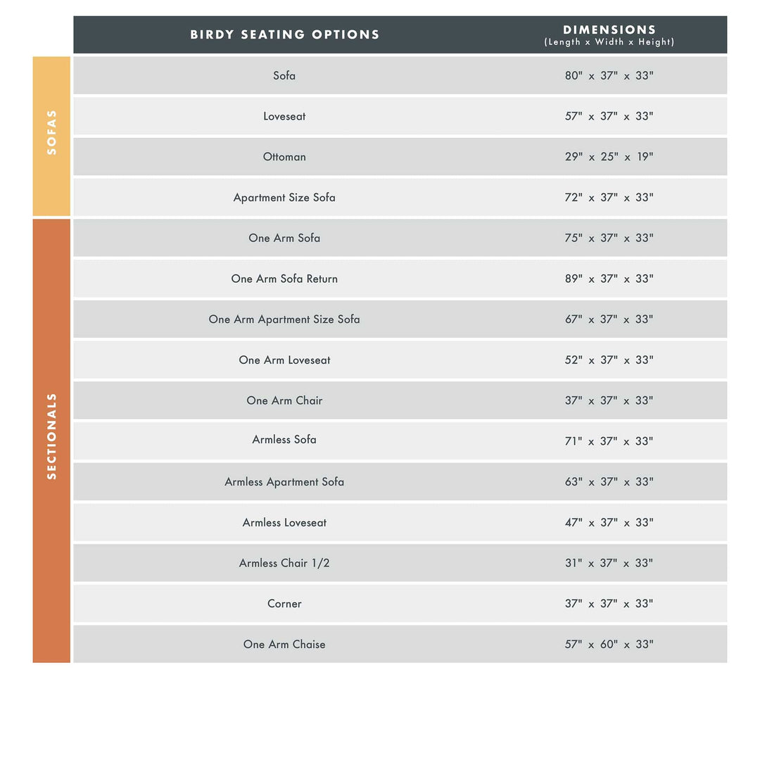 Birdy Custom Sofa / Sectional - Whats New Furniture - Portland, Oregon