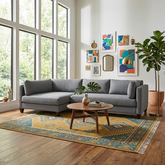 Birdy Open Chaise Sectional - Lifestyle - What&