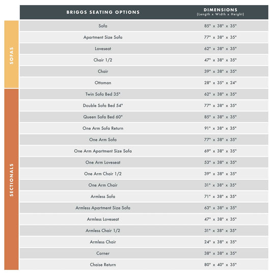 Briggs Custom Sofa Bed - Whats New Furniture - Portland, Oregon