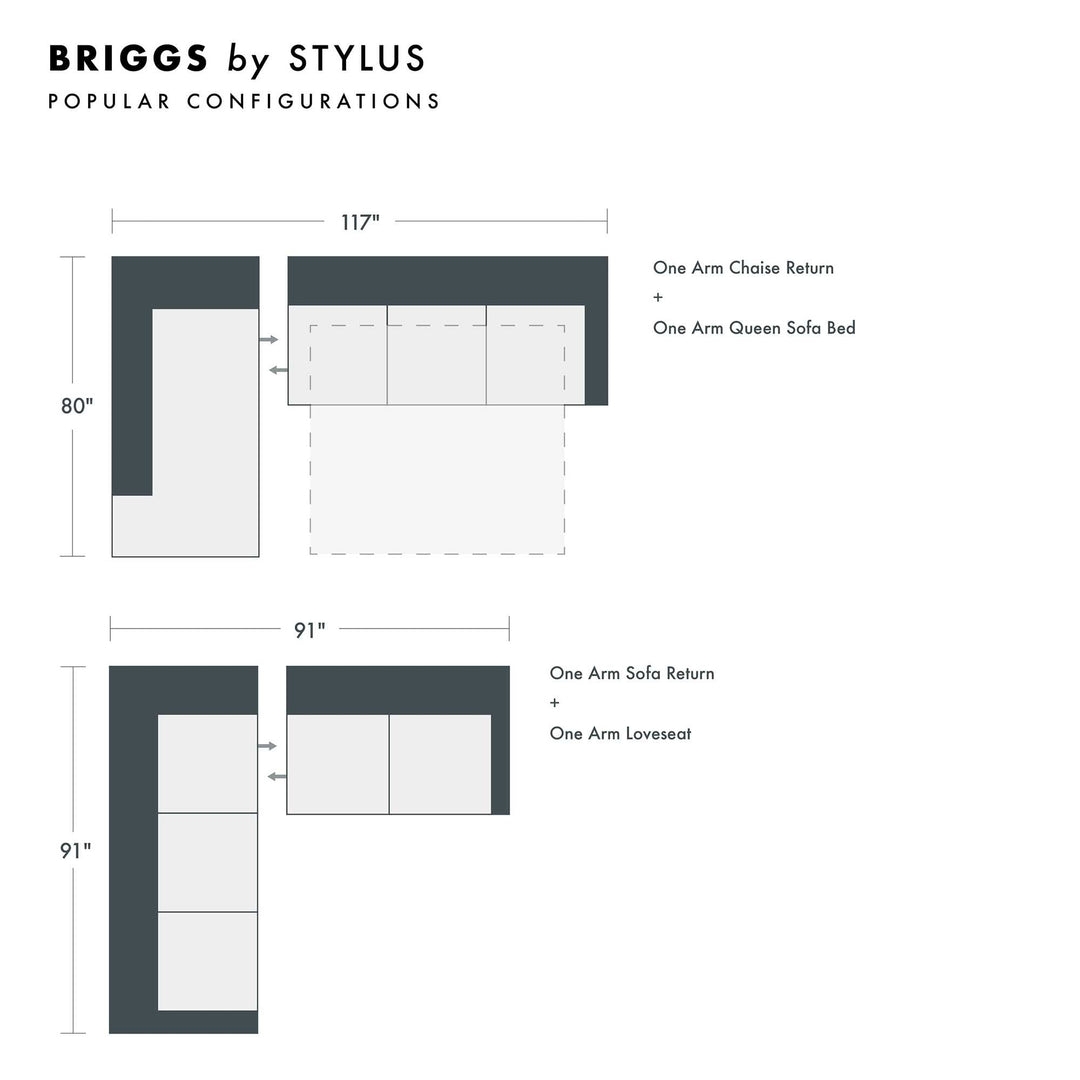 Briggs Custom Sofa Bed - Whats New Furniture - Portland, Oregon