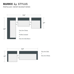 Burke Custom Sofa / Sectional - Whats New Furniture - Portland, Oregon