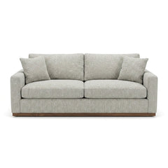 Byron Sofa in Gellar Marble front view - fabric sofa by Stylus - Whats New Furniture Portland OR