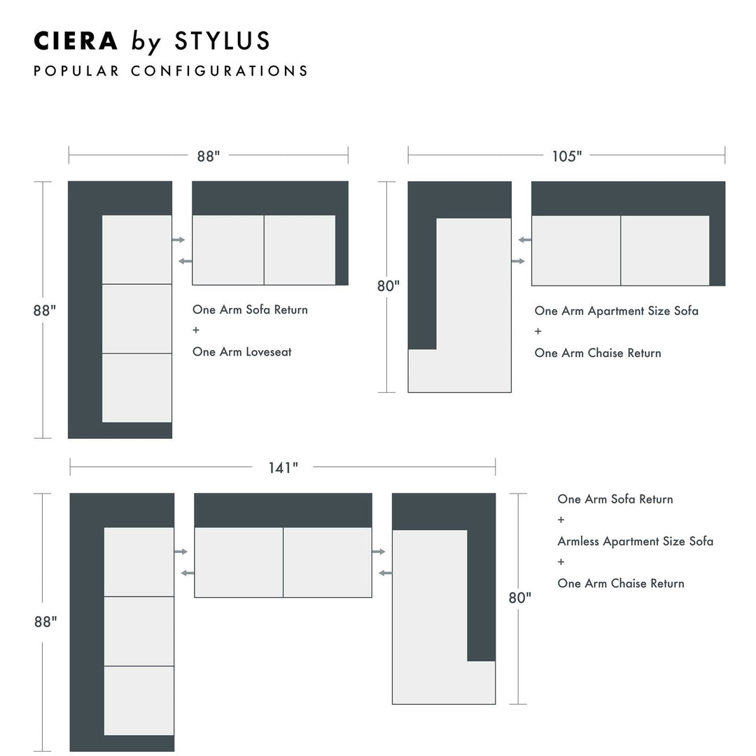 Ciera Custom Sofa / Sectional - Whats New Furniture - Portland, Oregon
