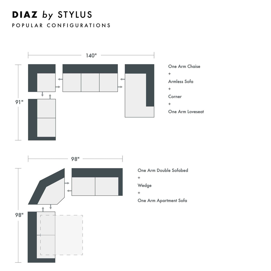 Diaz Custom Sofa Bed - Whats New Furniture - Portland, Oregon